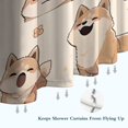 thumbnail image 6 of Shiba Inu Shower Curtain 72"x72" ,Bathroom Decorative Shower Curtains Set with 12 Hooks,Modern Waterproof Washable Shower Curtain, 6 of 6