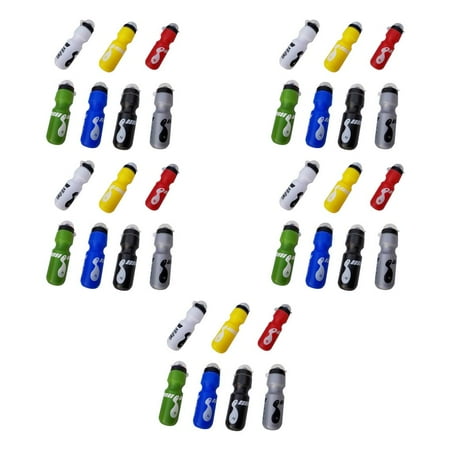 

5pcs Bicycle Cycling Water Bottle 750ml Bike Bottle Sports Drink Juice Water Container Dustproof Lid