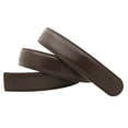 thumbnail image 2 of Segolike Replacement Belt Strap Automatic Belt Strap 1 3/8 67" Long for Men Casual without Buckle Clothing Accessories Waist Belt Waistband for Pants Coffee, 2 of 8