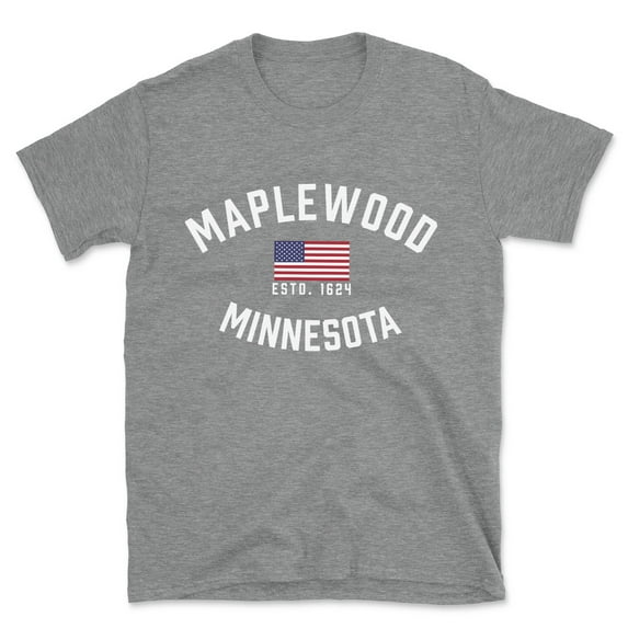 Maplewood Minnesota Patriot Men's Cotton T-Shirt