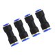 thumbnail image 4 of Conector Neumático Recto De 4 Piezas, Empuje De Goma Para Conectar Accesorios Para La Industria De Embalaje De Automóviles 5/8 Pulg. 1/2 Pulg., 4 of 8