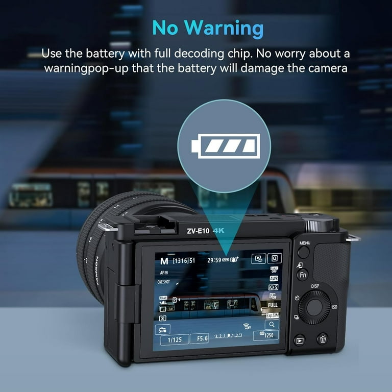 Sony Batterij NP-FW50 voor Sony NEX, Sony DSC-RX10, Sony A6500 - Batterij voor camera | fnac België