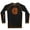 Black, variant on Kid's Base Label V2 Long Sleeve BJJ Rashguard - Medium - Black