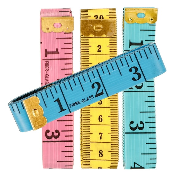 OUNONA 4 Pcs Mini Cloth Tape Sewing Tape 150.00X2.00X0.50CM