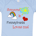 thumbnail image 4 of Inktastic Someone in Pennsylvania Loves Me Boys or Girls Baby Bodysuit, 4 of 5