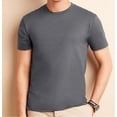 thumbnail image 3 of Paquete múltiple de 3 camisetas negras para hombre, estilo 76000 M, 3 of 4