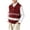 #02 Red 【Mix, Match & Rotate: Stock Up on Daily Colors】, variant on Kids Striped Knit Vest, Sleeveless Button Front Sleeveless Outerwear, for Casual and Everyday Layering, for Boys and Girls, Kids Clothing Summer | CSEONE