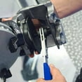 thumbnail image 3 of 360° Rotating Ratchet Brake Caliper Tool, Break Caliper Compression Tool, Dual Piston Brake Calipers Compressor, Specialty Tools for Mechanics, Rotating Ratchet Brakes Calipers Tools(Blue), 3 of 7