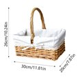 thumbnail image 3 of ERK Universal Square Picnic Garden Small Picnic With Detachable Lid And Inner Handmade Picnic, 3 of 6
