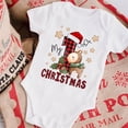 thumbnail image 5 of kamemir Onesie for Baby – Customized Baby Bodysuit(Brown,6-9 Months), 5 of 5