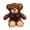Brown, variant on Eoozwa Teddy Bear Plush Doll with Blue Bow Tie, Soft Stuffed Animal in White Brown Khaki, Sitting Pose for Home Shelf Decor, 11.02 Inches
