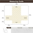 thumbnail image 3 of TAOCOCO 100% Waterproof Recliner Chair Covers,Anti-Slip Recliner Couch Slipcovers for Reclining Chair with Packets,Dogs Chair Cover Furniture Protector, Brown, 3 of 9