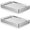 18 x13 Inch (12-Pack), variant on 6 Pack Aluminum Sheet Pan Perforated, NSF Listed Full Size 26 x 18 inch Commercial Bakery Cake Bun Pan, Baking Tray