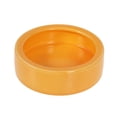 thumbnail image 2 of Crawler Crawling Pet Anti-escape Ceramics Food Basin Shrimp Food Round Dishes Small Fish Feeding Bowl Ornamental Supplies - Size M (Orange), 2 of 4