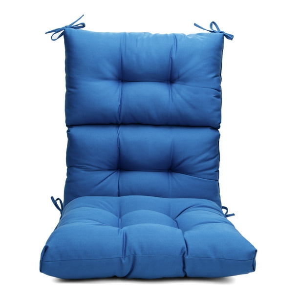 Outdoor Indoor High Rebound One piece Chair Cushions Back For Patio 