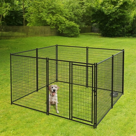 6ft H x 10ft W x 10ft D Welded Wire Kennel Kit - Walmart.com