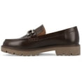 thumbnail image 2 of Journee Womens Jessamey Treaded Outsole Loafer, Widths Available, 2 of 9