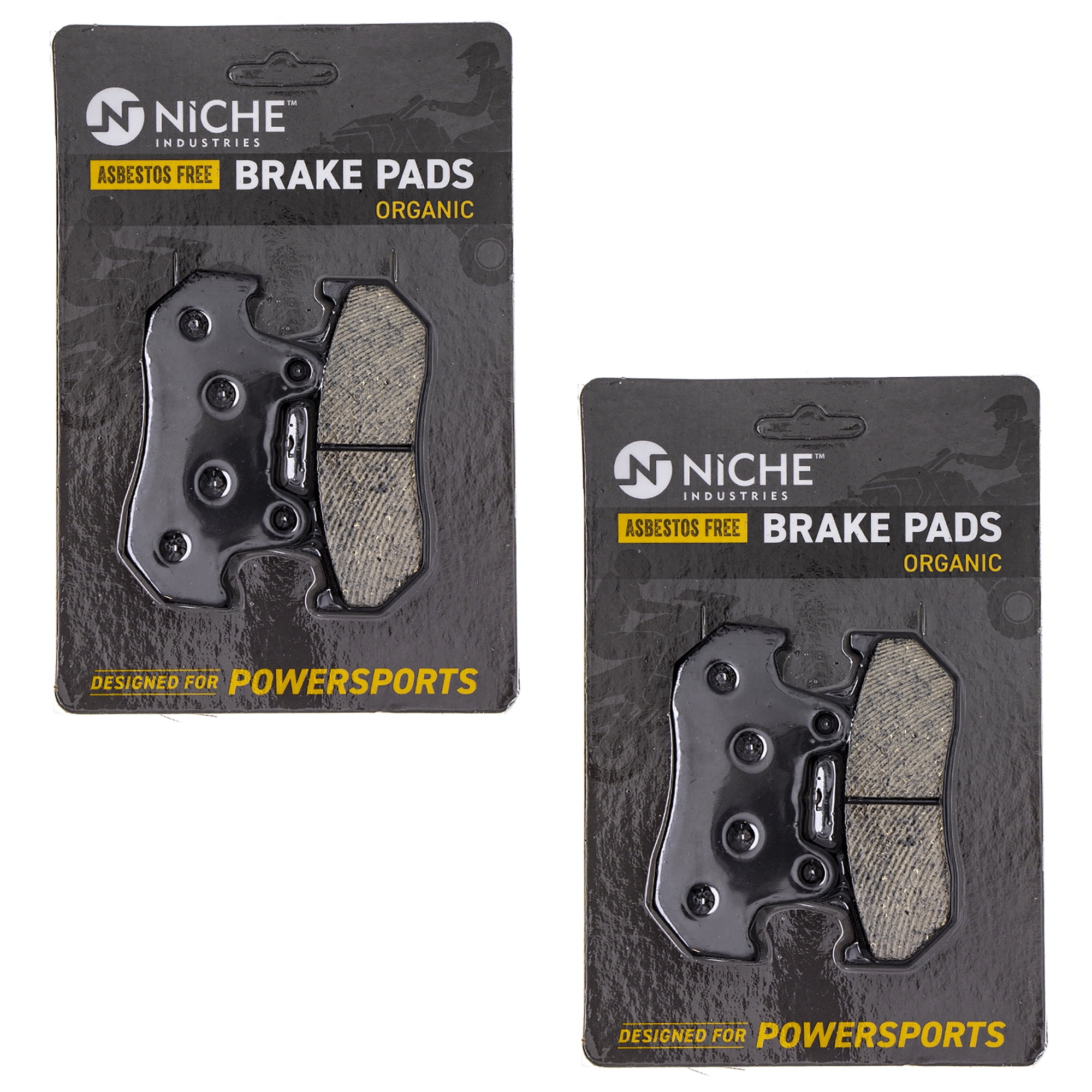 NICHE Brake Pad Set For Honda Goldwing 1500 06435MT8405 Rear Organic