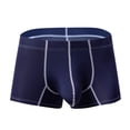 thumbnail image 1 of Boxers for Men, Ice Silk Blend with 360° Separation Design, Breathable, Moisture-Wicking, Temperature-Regulating, for Daily Wear, 1 of 6