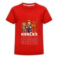 thumbnail image 1 of Playera de Algodón para Niño con Estampado de Roblox, Ropa Gamer Infantil con Diseño Divertido, Estilo Casual, Verano, Ideal para Regalo, 1 of 4