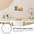 thumbnail image 3 of 4pcs DIY Wire Wall Grid Photo Grid Panel Grids Panel Photo Display Grid Shelves Photo Wall Panel, 3 of 6