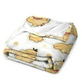 thumbnail image 5 of Pokemon Psyduck Throw Blanket Cute Flannel for Boys Girls Men Women, 5 of 7
