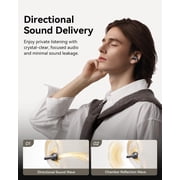 Baseus Open Ear Earbuds, 5g Clip-On Headphones, 40H Playtime,SuperBass 2.0, 4-Mic AI Clear Calls, IP67, Hi-Res LDAC & HiFi4 Acoustic Sound, Bluetooth 6.0, MC1 Pro