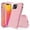 Pink, variant on SaniMore for iPhone 14 Plus 3-Layer Shock Absorbing Case, Rugged PC Back & Flexible TPU Anti-Fingerprint Military Grade Shockproof Heavy Duty Protective Cover for iPhone 14 Plus, Pink