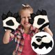 thumbnail image 2 of KAKOWELY 1 par de guantes de palma de animal, juguete de peluche, oso, tigre, disfraz de cosplay, guantes de pata, 2 of 5