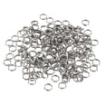 thumbnail image 1 of Unique Bargains Dart Shaft Rings, 200 Pack Stainless Steel Dart O-Ring for Enhanced Grip, 1 of 5