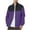 Purple, variant on Kaemgyyd Men's Jackets Fall Winter Warm Windbreaker Full Zip Casual Coats Fashion Color Block Long Sleeve Outwear