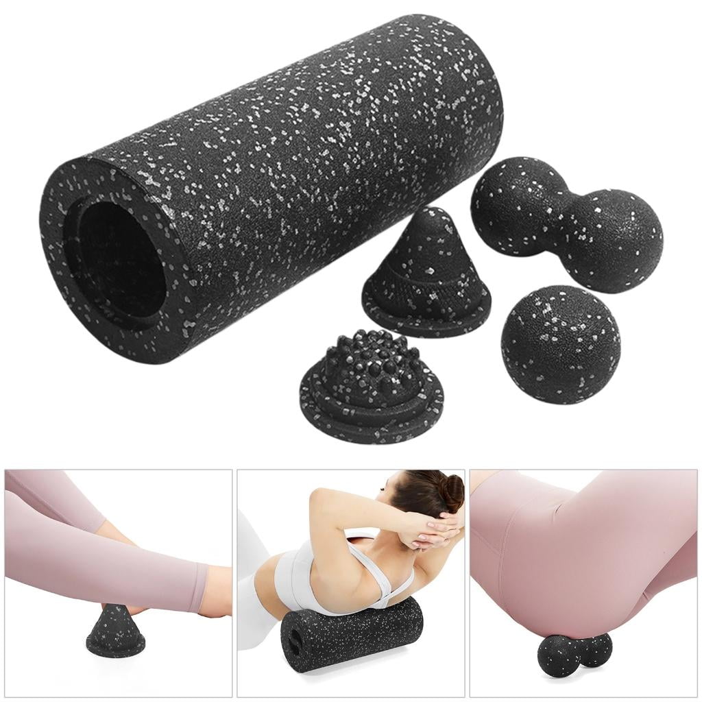 Deep Tissue Massage Rollers High Density Round Foam Rollers Peanut Massage Ball