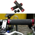 Bike Trunk Basket Bike Handlebar Grips With Aluminum Alloy Double Lock