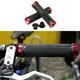 thumbnail image 2 of Puños para manillar de bicicleta con doble bloqueo de aleación de aluminio en los extremos del manillar y puños de goma antideslizantes., 2 of 5