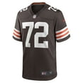thumbnail image 2 of Men's Nike Ty Nsekhe  Brown Cleveland Browns  Game Jersey, 2 of 6