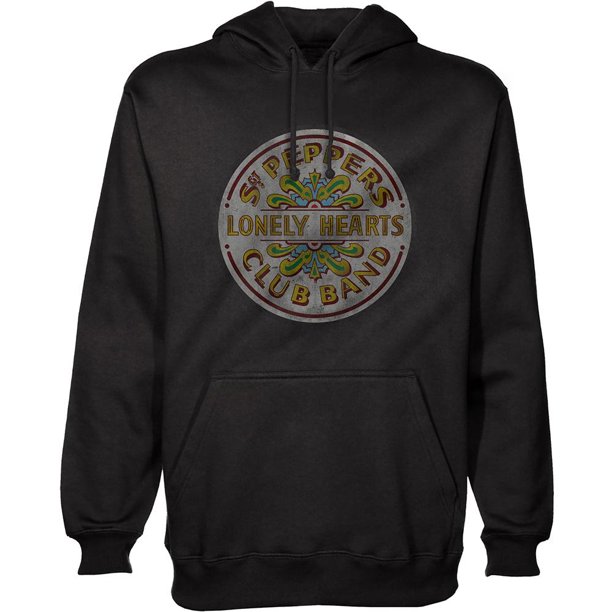 The Beatles - Sudadera Sgt Pepper para Adultos Unisex (Negro)