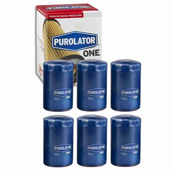 6 pc Purolator ONE PL24011 Engine Oil Filters for Oil Change Lubricant Filters Fits select: 1988-2000 CHEVROLET GMT-400, 1995-2000 CHEVROLET TAHOE
