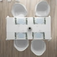 thumbnail image 3 of Ambesonne Winter Place Mats Set of 4, Trees Bullfinch Birds, Standard Size, Black Pale Grey White, 3 of 4