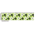 thumbnail image 2 of Spring Fabric by the Yard, Striped Backdrop with Birds Silhouettes and Blossoming Flowers, Decorative Upholstery Fabric for Chairs & Home Accents, 5 Yards, Apple Green Grey by Ambesonne, 2 of 4