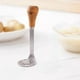 thumbnail image 1 of Prensa de puré de papas de acero inoxidable, herramienta para triturar alimentos complementarios para bebés., 1 of 7