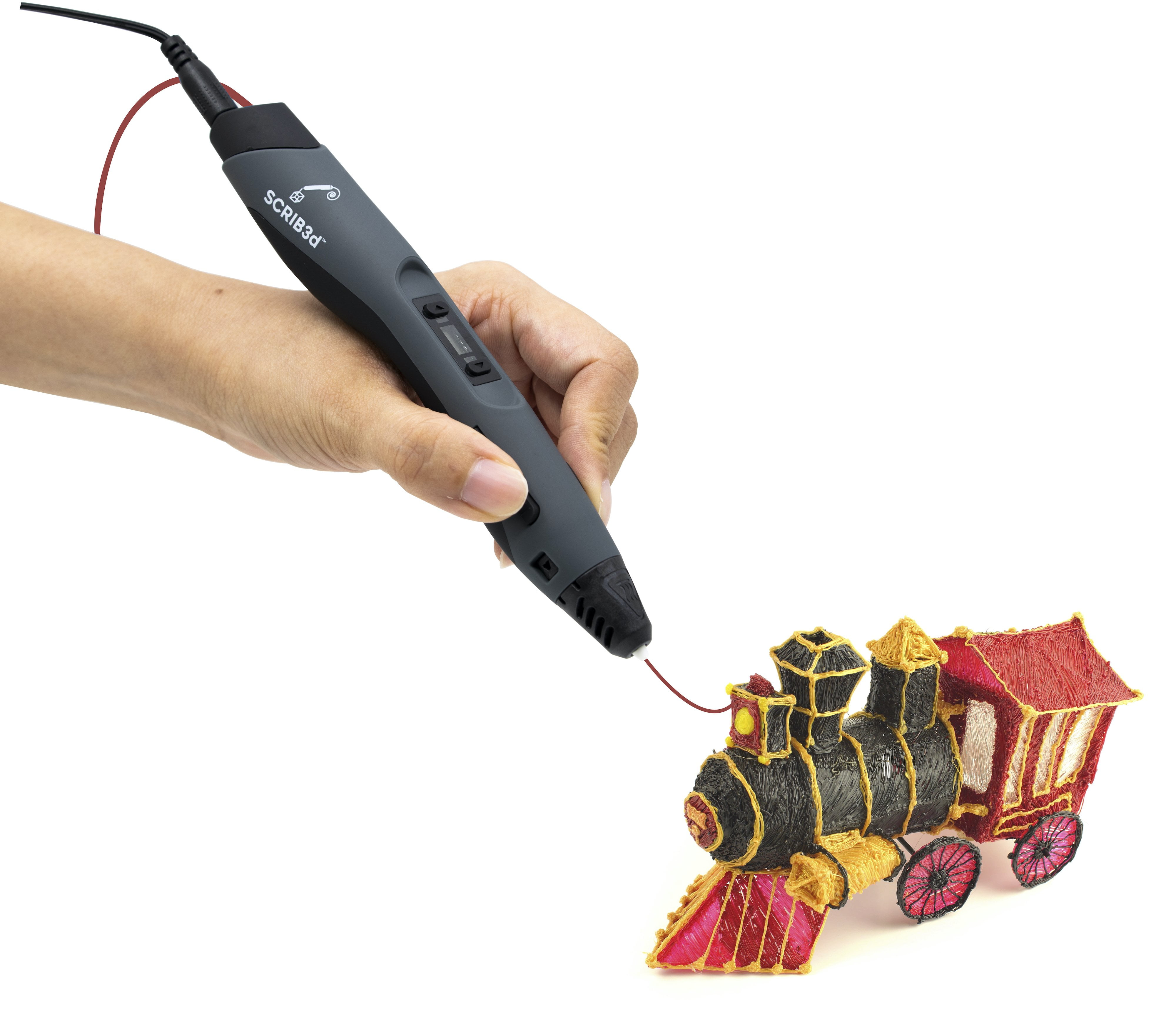 SCRIB3D Advanced 3D Printing Pen with Display 