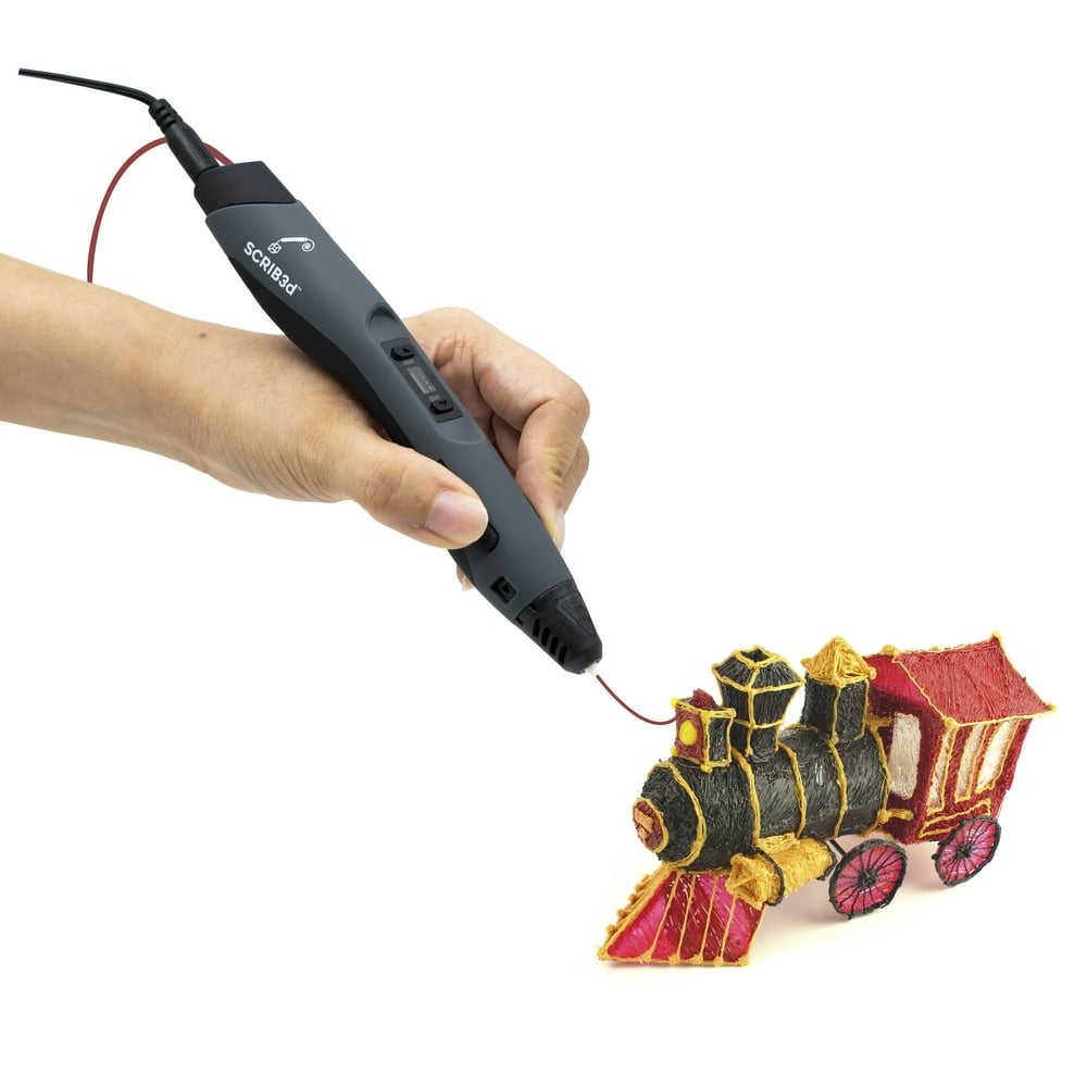 SCRIB3D Advanced 3D Printing Pen with Display Includes Advanced 3D