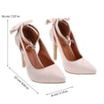 thumbnail image 2 of unbranded 1Par De Tacón Beige Para Mujer Con Simple Y Fácil De Usar, 2 of 5