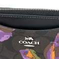 Coach Women's Multifunction Card Case in Signature Canvas with Rose ...