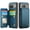 Blue, variant on for Google Pixel 8 Case with Card Holder, Wallet Case for Women Men with RFID Blocking, Durable Leather Kickstand Magnetic Clasp Shockproof Phone Case for Google Pixel 8