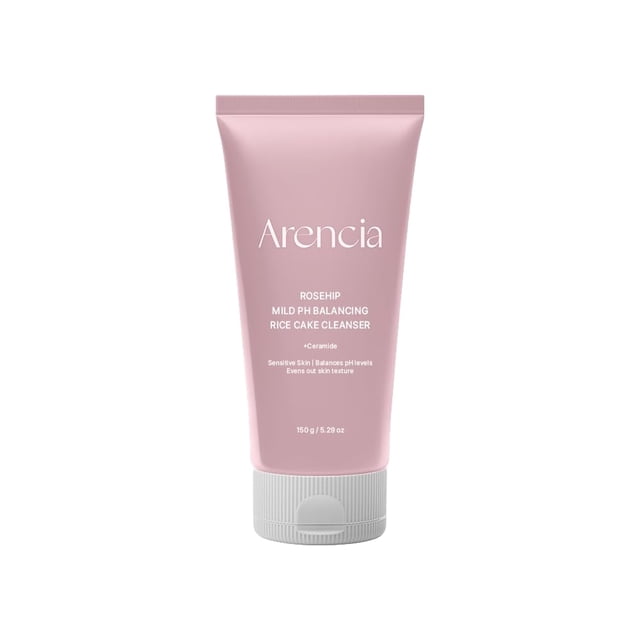 Tarta de arroz Cleanser ARENCIA con rosa mosqueta y ceramida 150 ml Sensitive