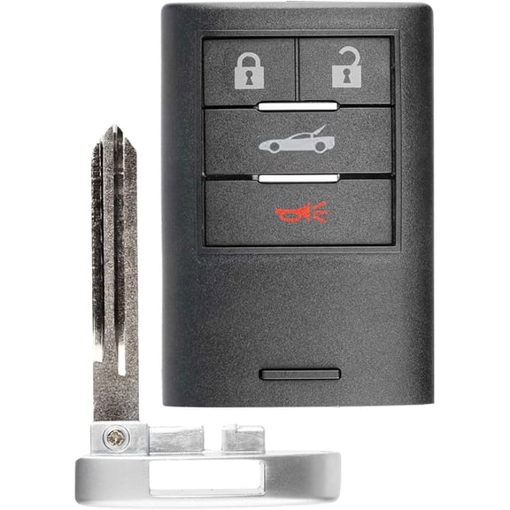 Remote Key Fob Control 4btn for Chevrolet Corvette (M3N5WY7777A) One