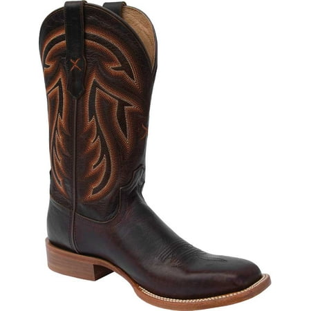 

Men s Twisted X MRAL021 12 Rancher Cowboy Boot Espresso/Espresso Full Grain Leather 10 D