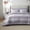 09 Purple, variant on U by Bedsure King Size Comforter Set - 7 Pieces King Bedding Sets All Season Bed Set, Grey White Striped Bed in a Bag with Comforter, Sheets, Pillowcases & Shams