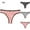 Multicolor 2, variant on BLTIBY 3PC Womens Menstrual Period Triangle Panties Low Waisted Solid Color Leak Proof Underwear Comfortable Briefs Multicolor L